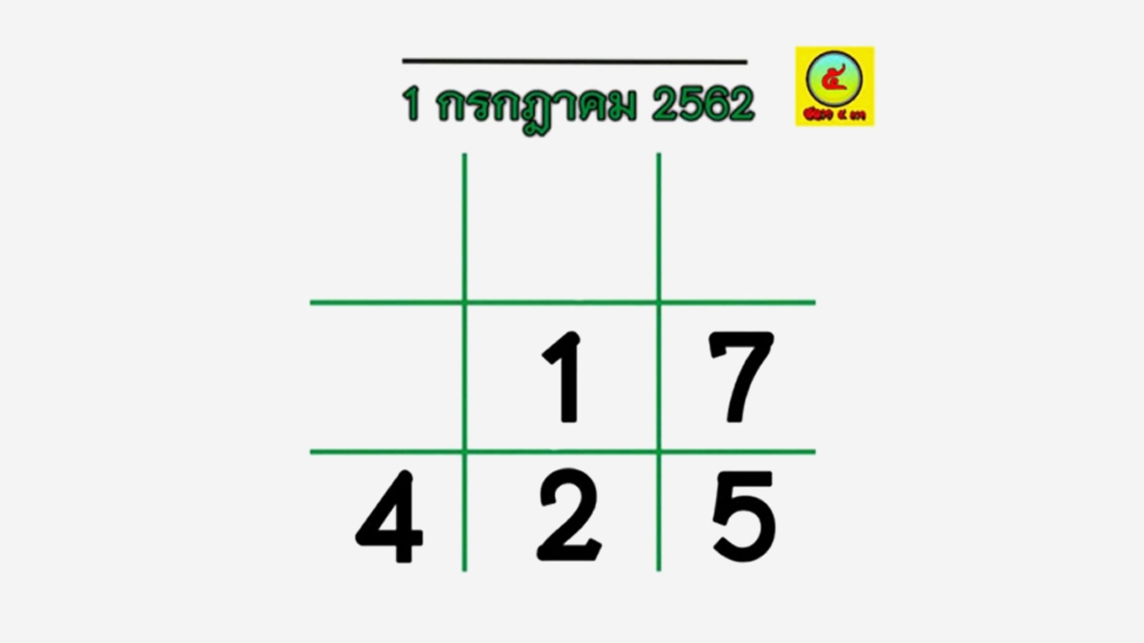 อีก 3 วันหวยออก งวดนี้ 01/07/62 กองสลากยังไม่สัญจร