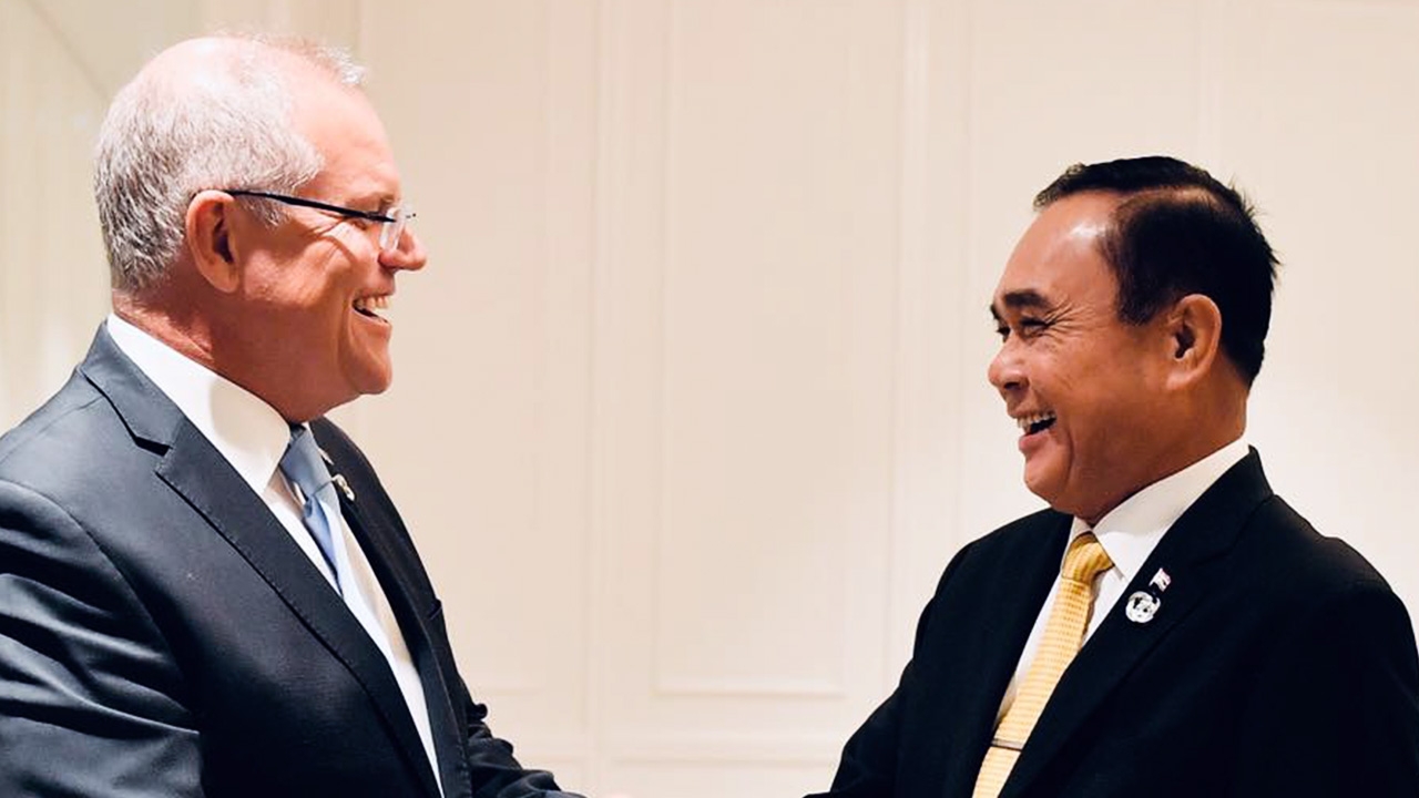 “บิ๊กตู่” หารือนายกฯออสเตรเลีย ระหว่างประชุม G20 พร้อมเชิญเยือนไทย