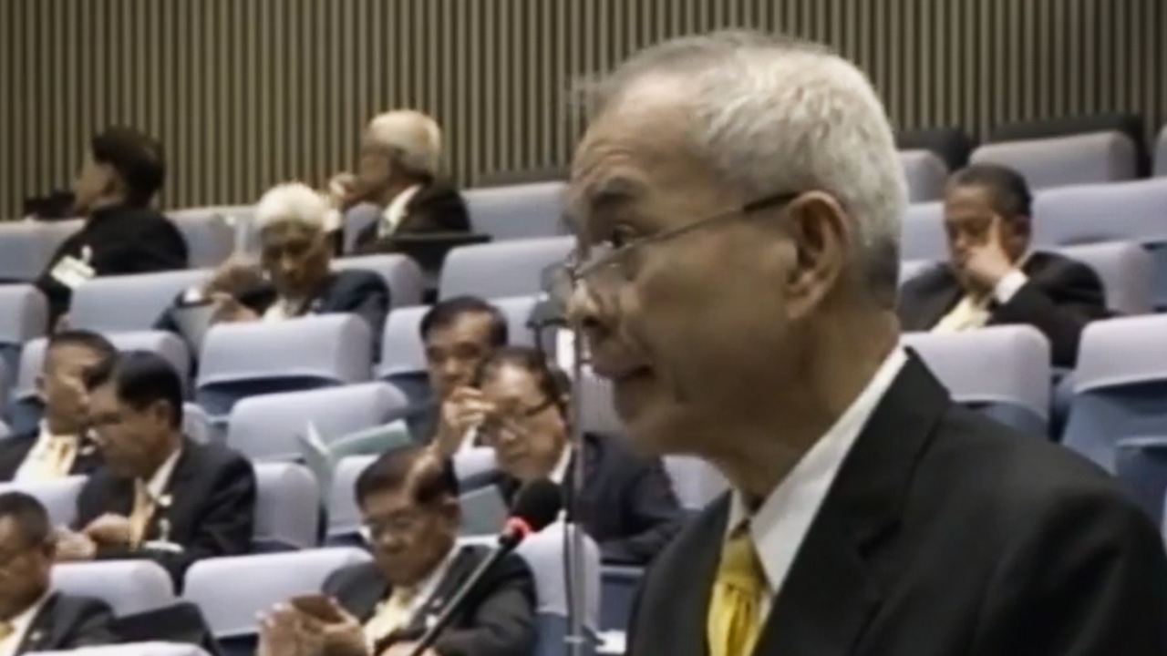 บรรดา ส.ว. หารือในที่ประชุม กรณี “จ่านิว” จี้ กระชากหน้าผู้ร้ายให้ได้