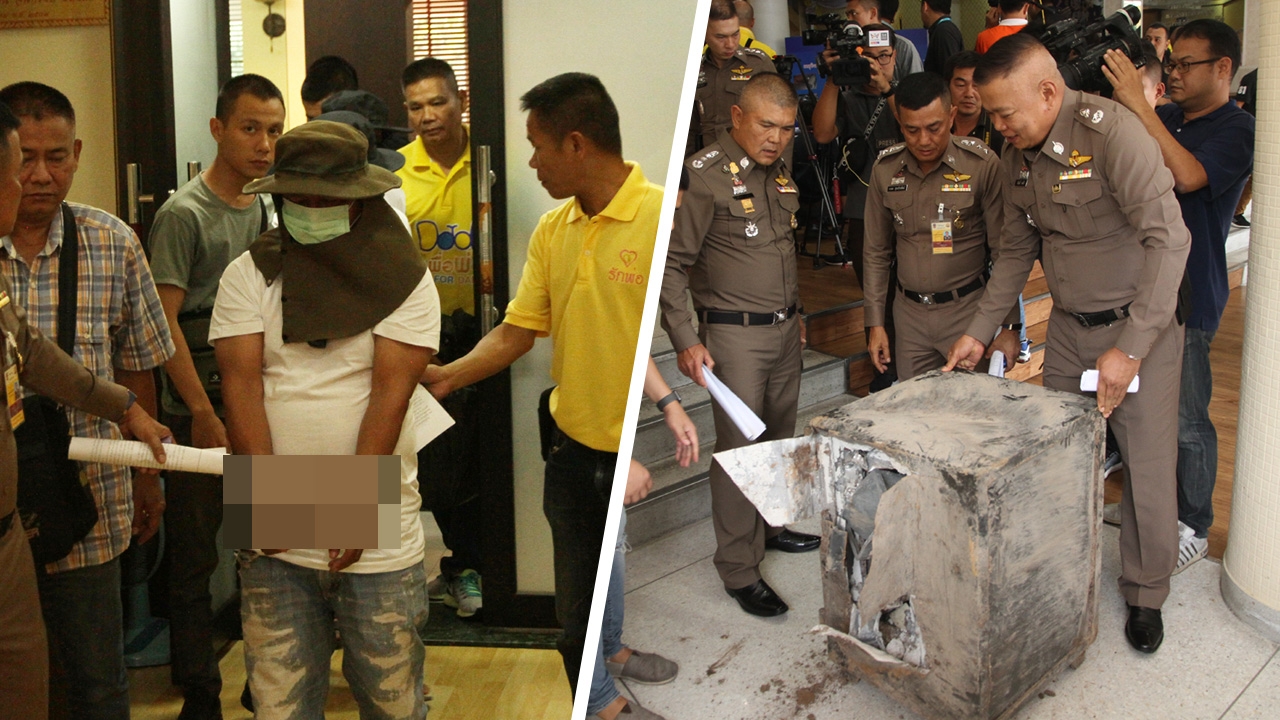 รวบคนขับรถแสบ ลักตู้เซฟนายจ้าง เพชรทองกว่า20ล้าน จ้างคนขุดฝังดิน   