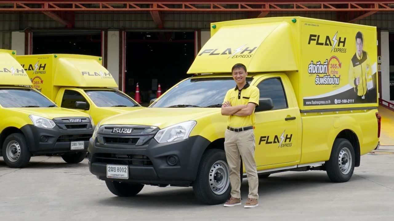 แฟลช เอ็กซ์เพรส เสริมทัพรถขนส่งสินค้า หวังโตไปกับขายของออนไลน์