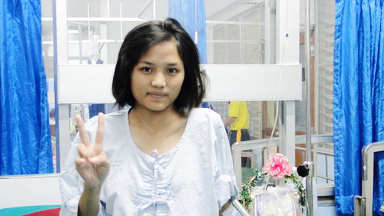 ผู้คนแห่ช่วย น้องไนซ์ สาวแม่ฮ่องสอนป่วยมะเร็ง ยอดบริจาคพุ่งกว่าล้าน