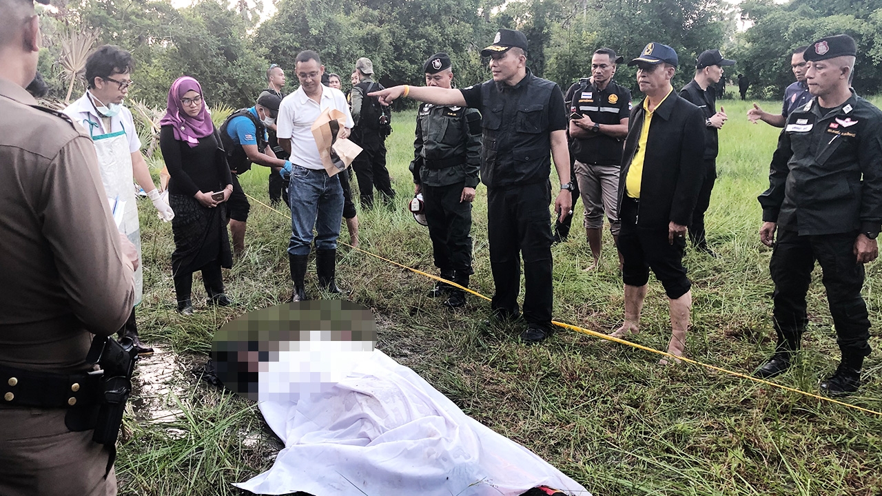 พบศพโจรใต้ที่ลอบยิงคู่รักใบ้ หนีไปนอนตายกลางป่าในยะหริ่ง