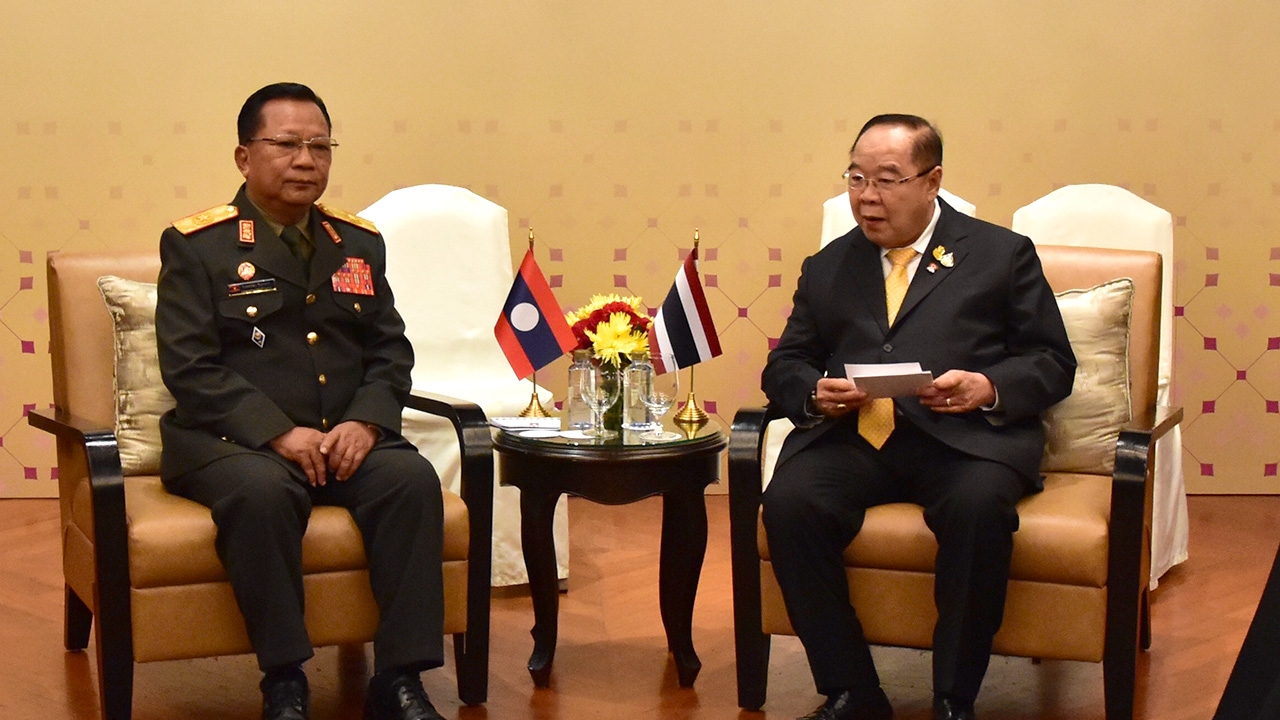 “บิ๊กป้อม” นั่งประธานประชุมหารือทวิภาคีรัฐมนตรีกลาโหมอาเซียน ครั้งที่ 13