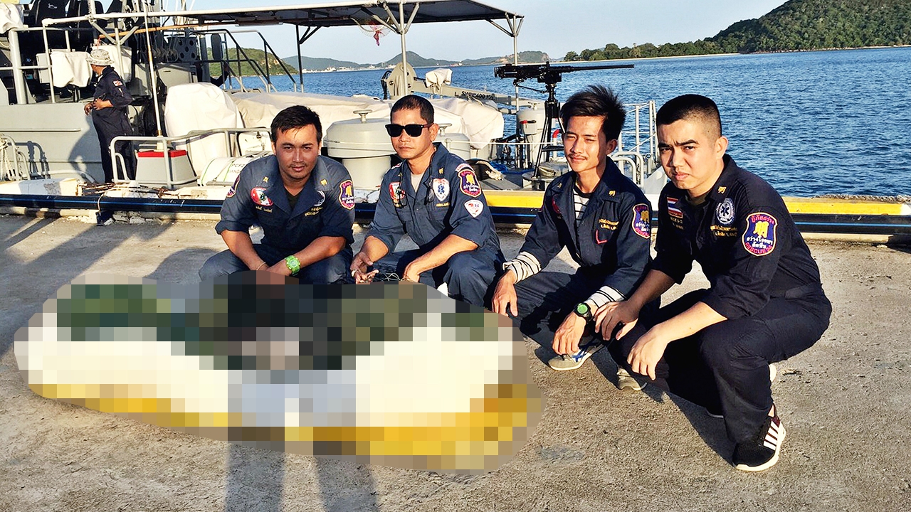 ทร.ส่งเรือตรวจการณ์เก็บศพ หลังได้รับแจ้ง พบลอยอยู่ทะเลอ่าวไทย