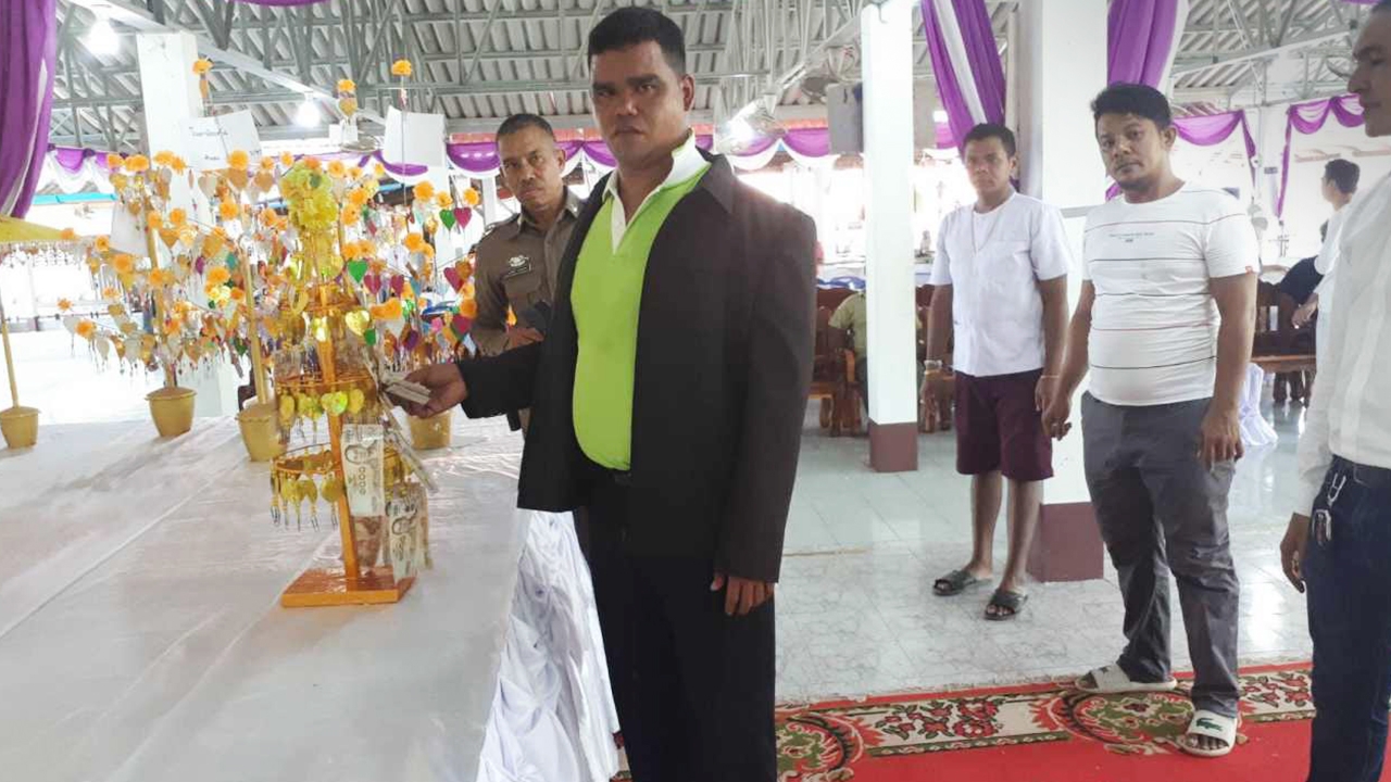สุดแสบ โจรใส่สูท อ้างเลขาฯนายกอบจ. ลักเงินผ้าป่าวัด 3 หมื่น 