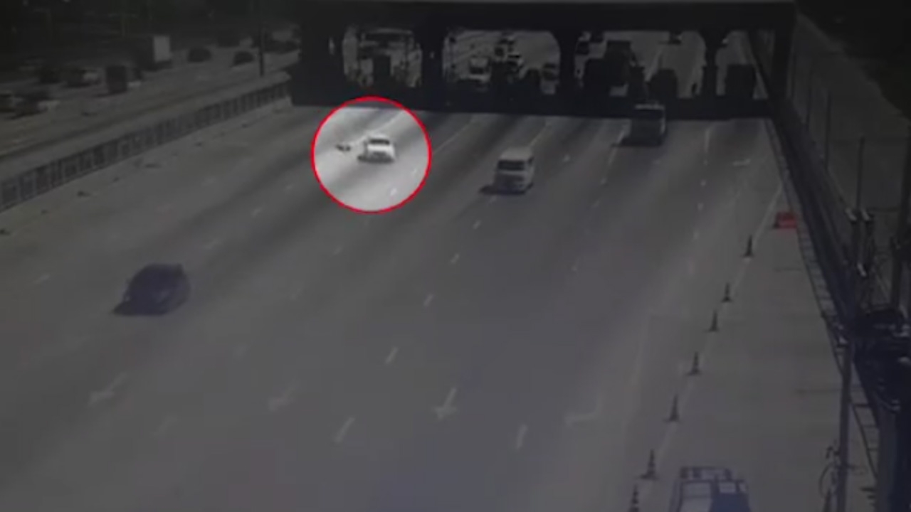 คนขับเก๋ง BMW ชนตำรวจ มอบตัว แจ้งความกลับทำให้เสียทรัพย์