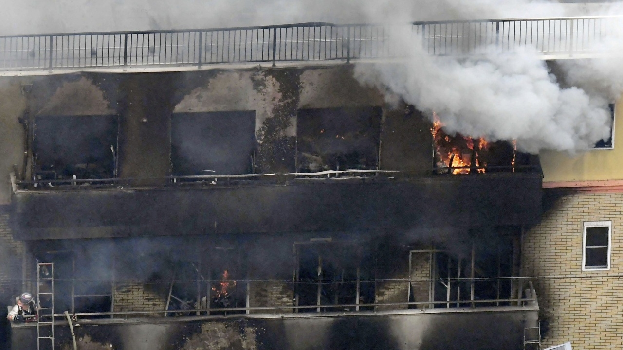 ชายวางเพลิงสยองตึกเกียวโต แอนิเมชั่น ตาย33 อ้างสุดแค้นบริษัทขโมยนิยาย