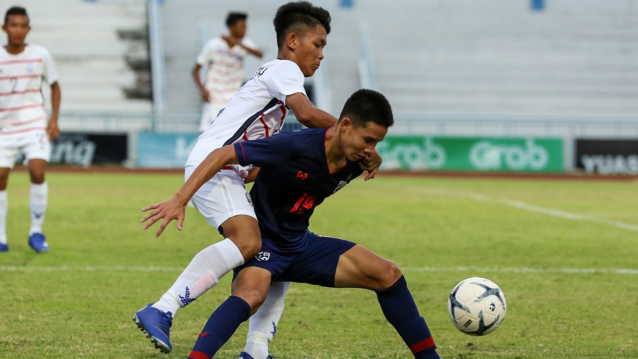 ช้างศึกยู-15 ฮอตต่อเนื่อง ไล่ทุบกัมพูชา 4-0 ชิงแชมป์อาเซียน