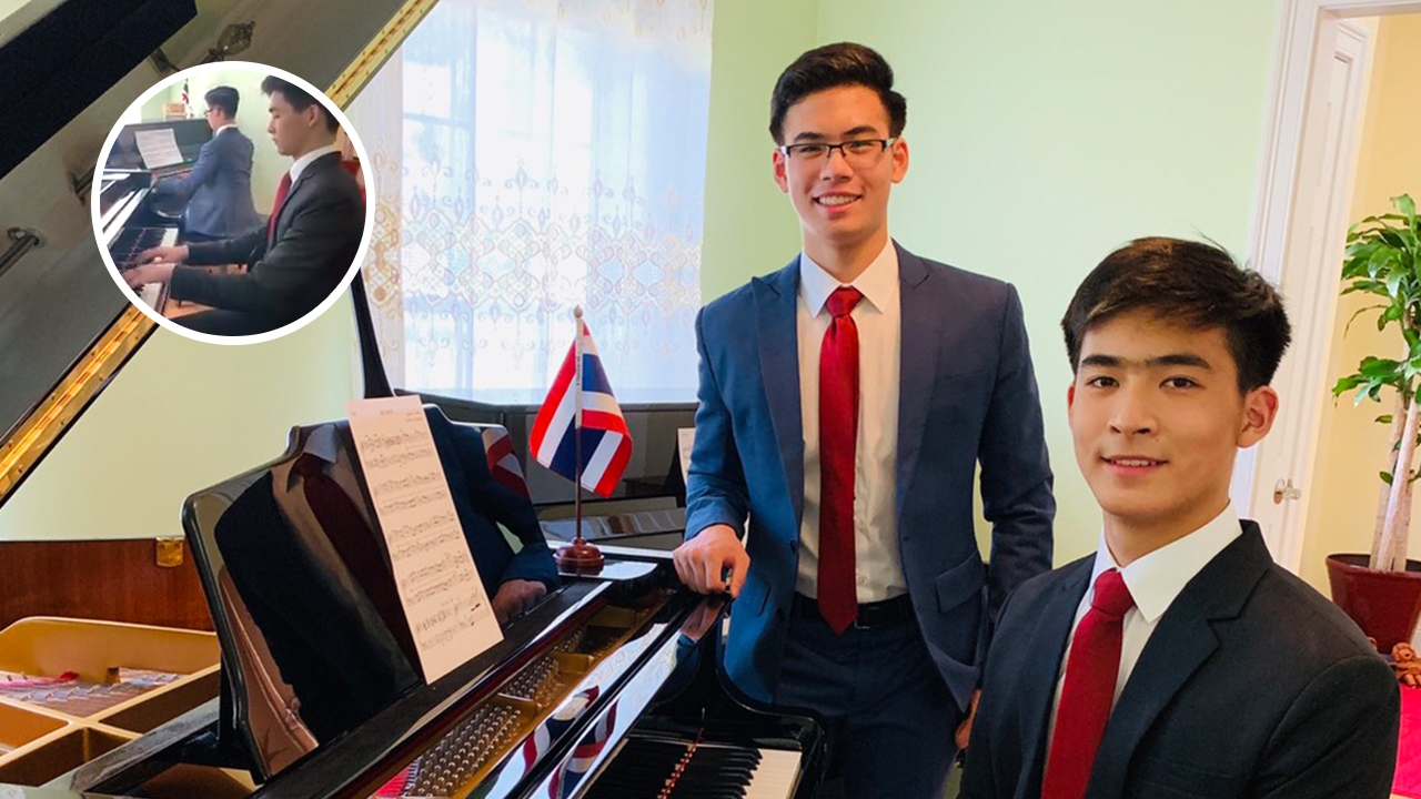 แต่งเองเวอร์ชั่นอังกฤษ "สดุดีจอมราชา" จากคอนเนคติกัต ถวายในหลวง รัชกาลที่10