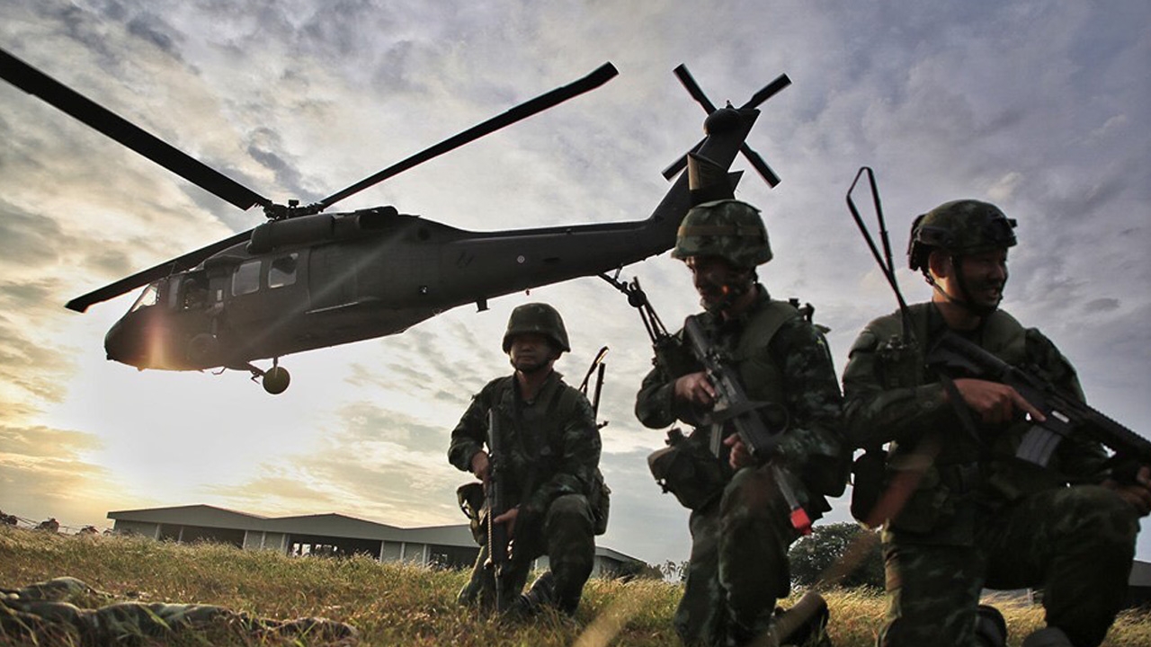 ร.29 พัน.1 ฝึกเข้ม เตรียมบินสหรัฐฯ ประเมินฝึกที่ Fort Polk Louisiana