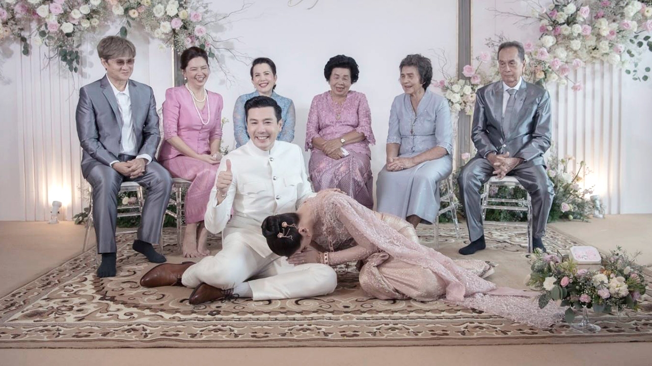 ประมวลภาพบรรยากาศงานหมั้น โดม-เมทัล แสนอบอุ่น
