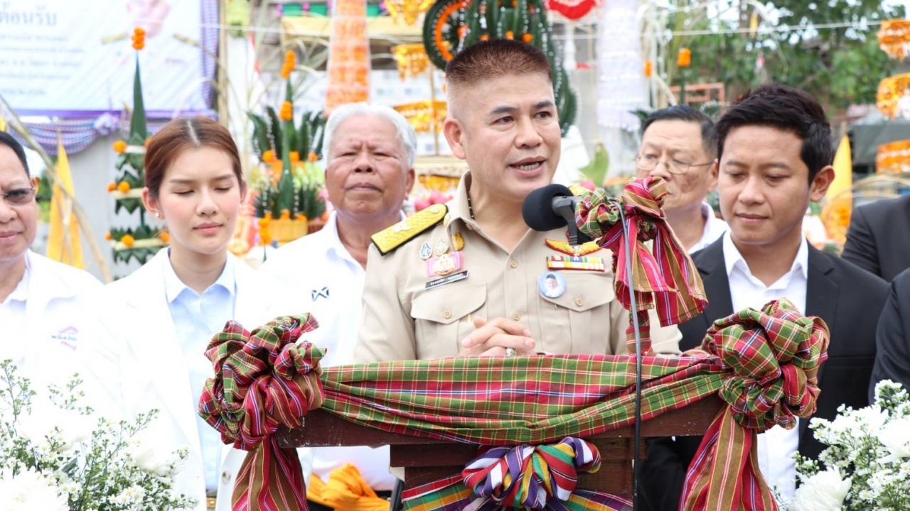 "ธรรมนัส" ตรวจภัยแล้งขอนแก่น ลั่น แก้วิกฤติน้ำปีนี้ ได้แน่