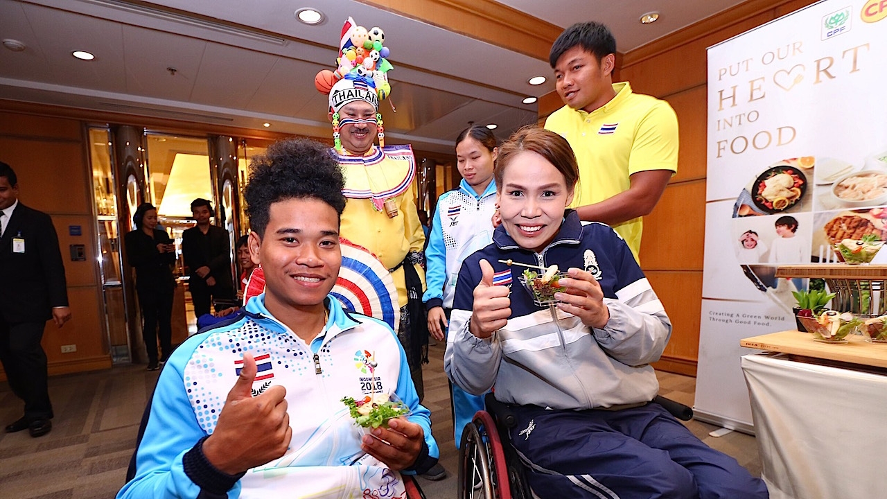 จัดเต็ม "เครือซีพี" สนับสนุนอาหารนักกีฬาคนพิการทีมชาติไทย สู้ 2 ศึกใหญ่