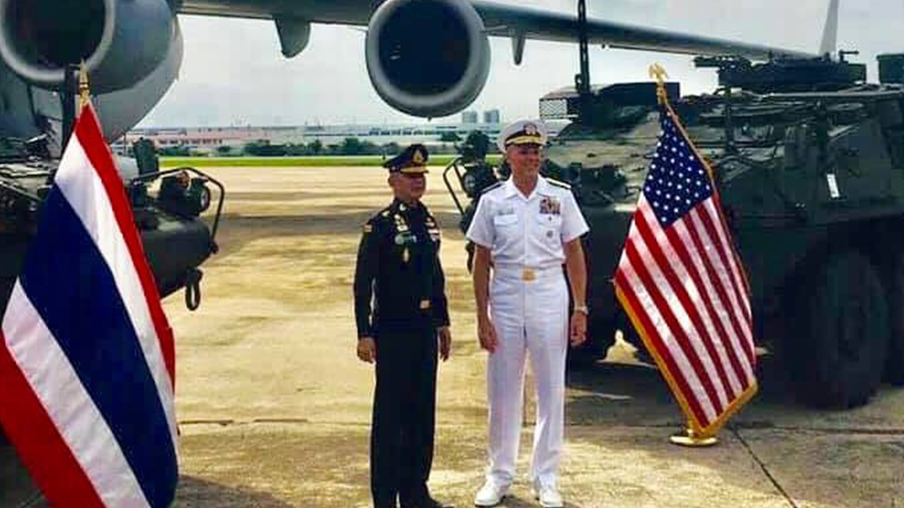 "บิ๊กแดง" อวดโฉมรถเกราะ "Stryker" สัญชาติมะกัน เขี้ยวเล็บใหม่ ทบ.