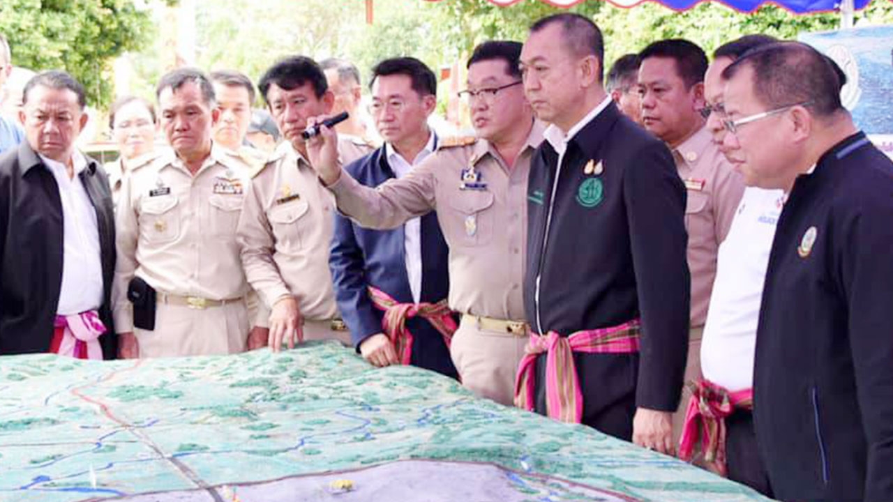 "เฉลิมชัย"ลุยขอนแก่น สั่งกรมฝนหลวงฯเร่งปฏิบัติการเติมน้ำในเขื่อน