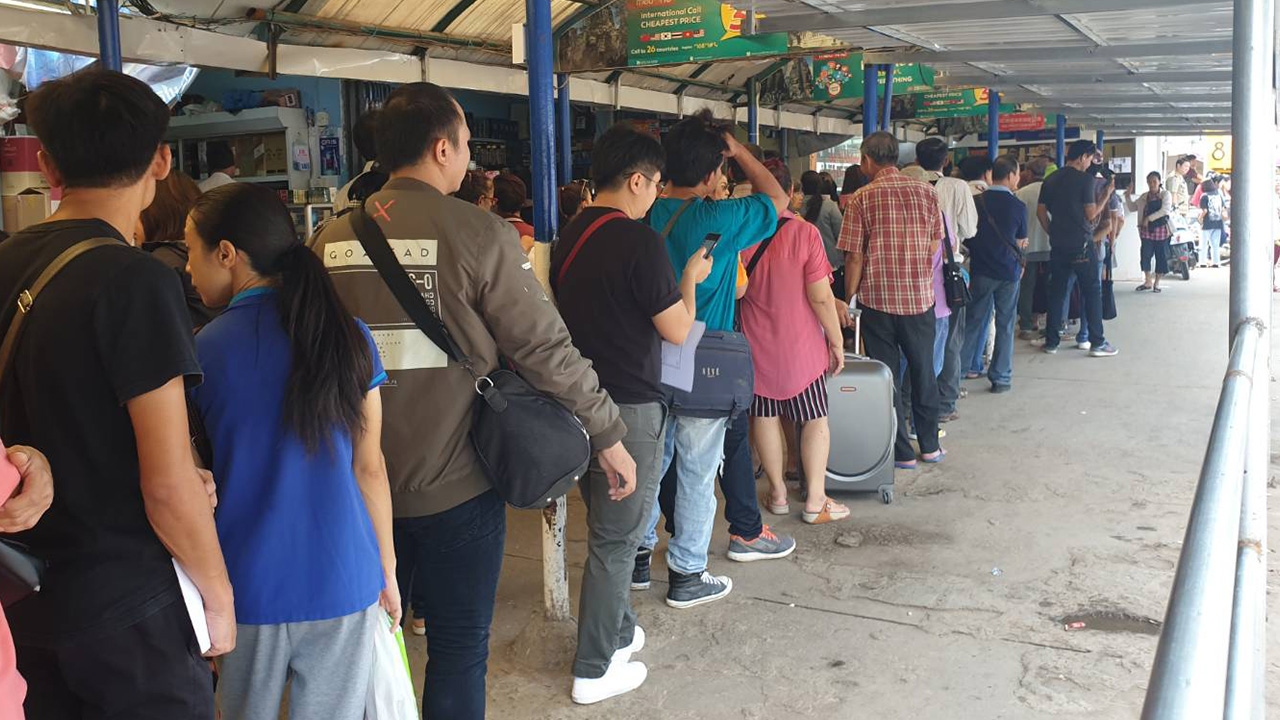 ตม.สะแก้ว เตือนคนไทยที่จะข้ามไปทำงานปอยเปต ย้ำต้องมีหนังสือถูกต้อง