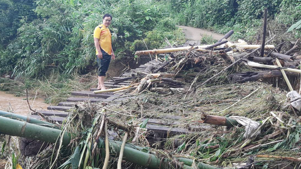 สถานการณ์น้ำปาย เร่ิมลดระดับ เร่งค้นหาศพถูกน้ำป่าพัดสูญหาย