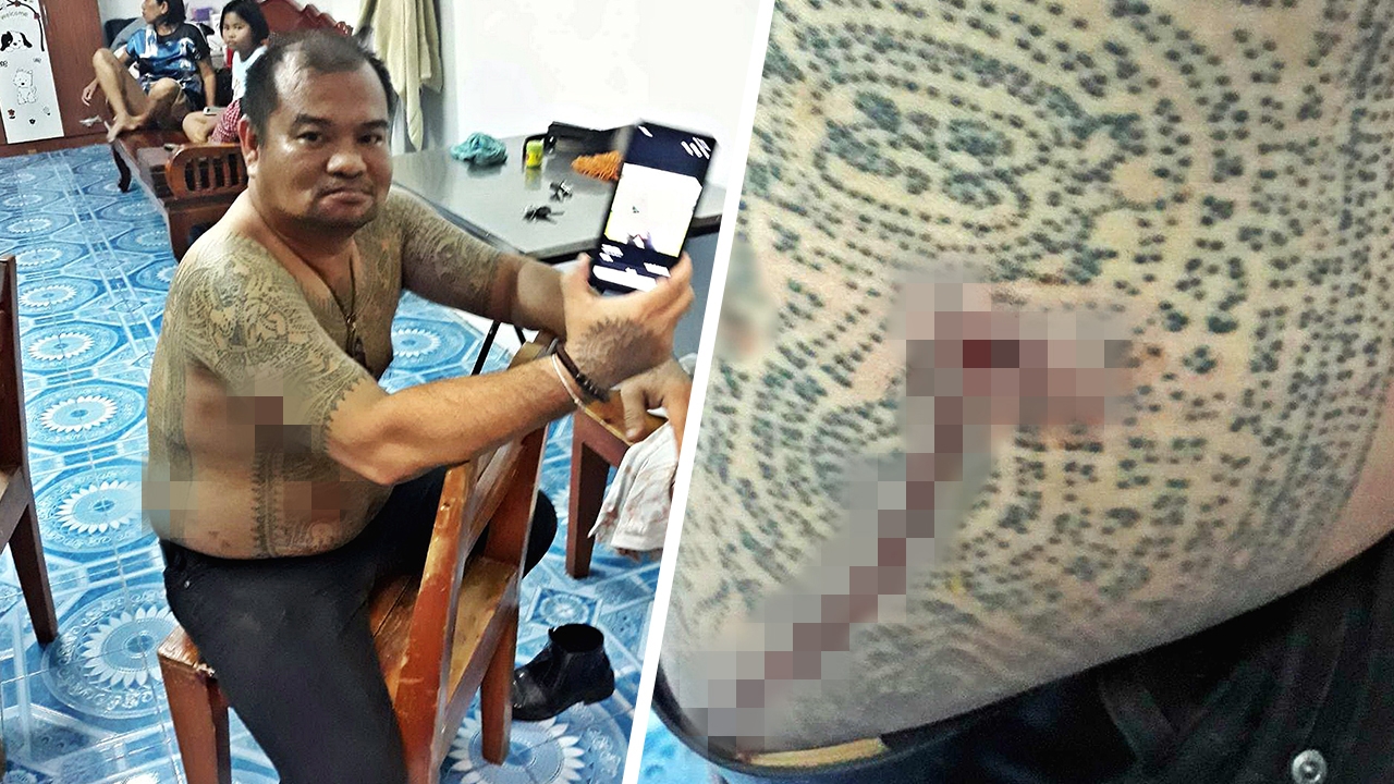 เหลือเชื่อ เชฟหนุ่มโดนยิง 4 นัดรอด เชื่อยันต์อาจารย์ช่วยไว้ 