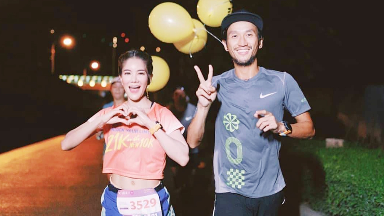 ก้อย รัชวิน รับ บาดเจ็บเท้ากระทบซ้อมวิ่ง เขินคนแซวมี ตูน เป็นบุรุษพยาบาล