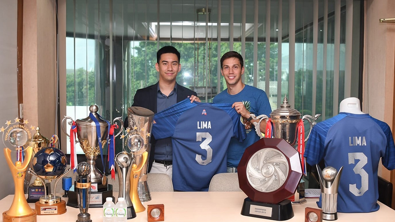  “ลิมา” ถึงไทย เปิดตัวซบโต๊ะเล็กบลูเวฟฯ ลุยศึกสโมสรโลก