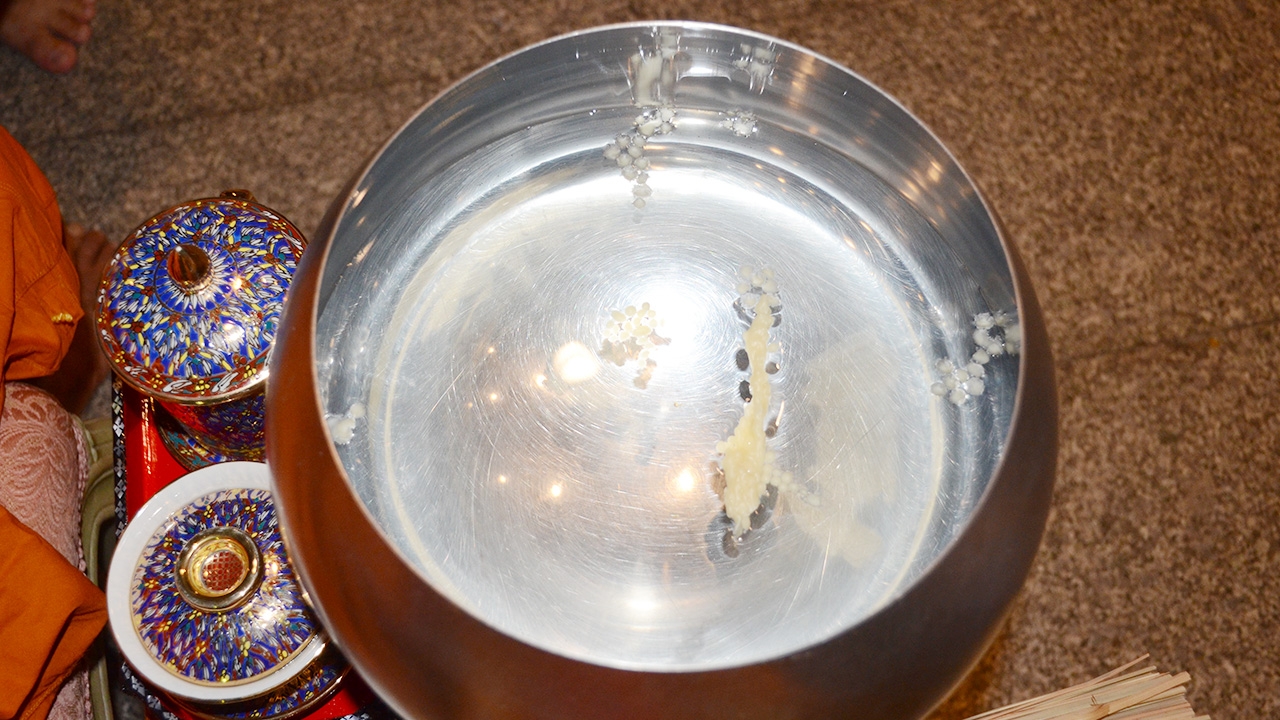 คนโคราชฮือฮา พิธีปลุกเสกพระชัยเมืองนครราชสีมา เห็น "เลขเด็ด" เบิ้ล