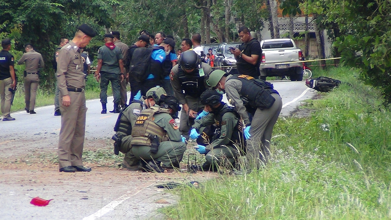 โจรใต้เหิม ดักระเบิด อส.ดับ 1 เจ็บ 1 เชื่อฝีมือกลุ่มป่วนสร้างสถานการณ์