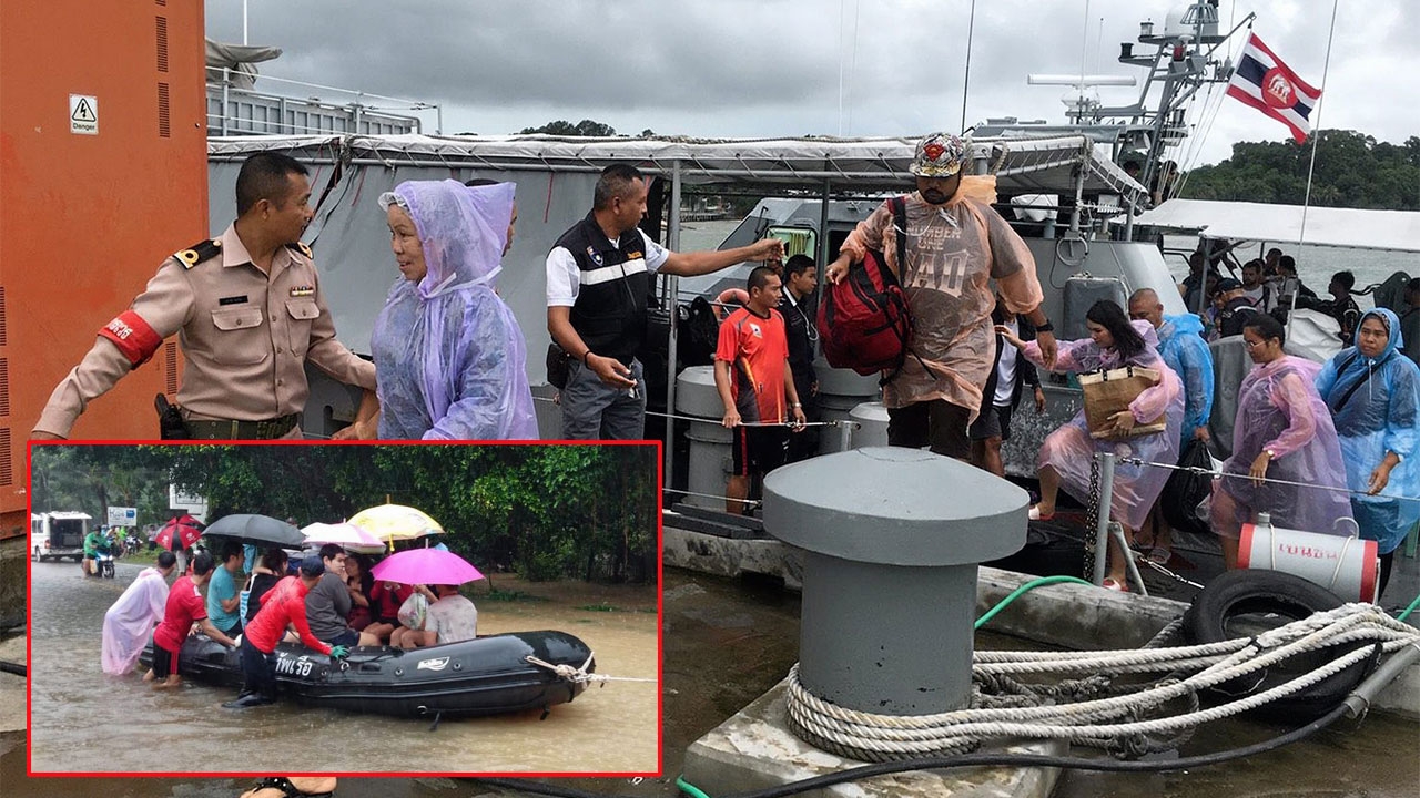 รีบขึ้นฝั่ง