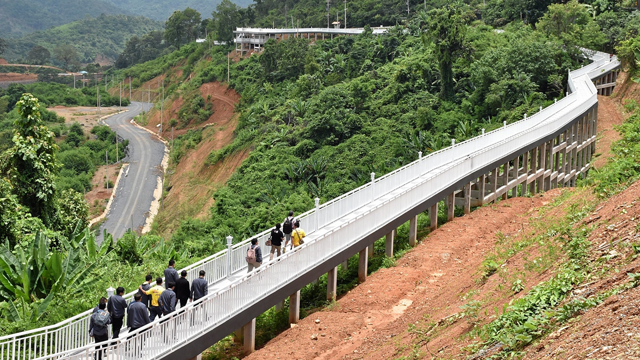 “สกายวอล์ก” อ่างเก็บน้ำห้วยน้ำรี