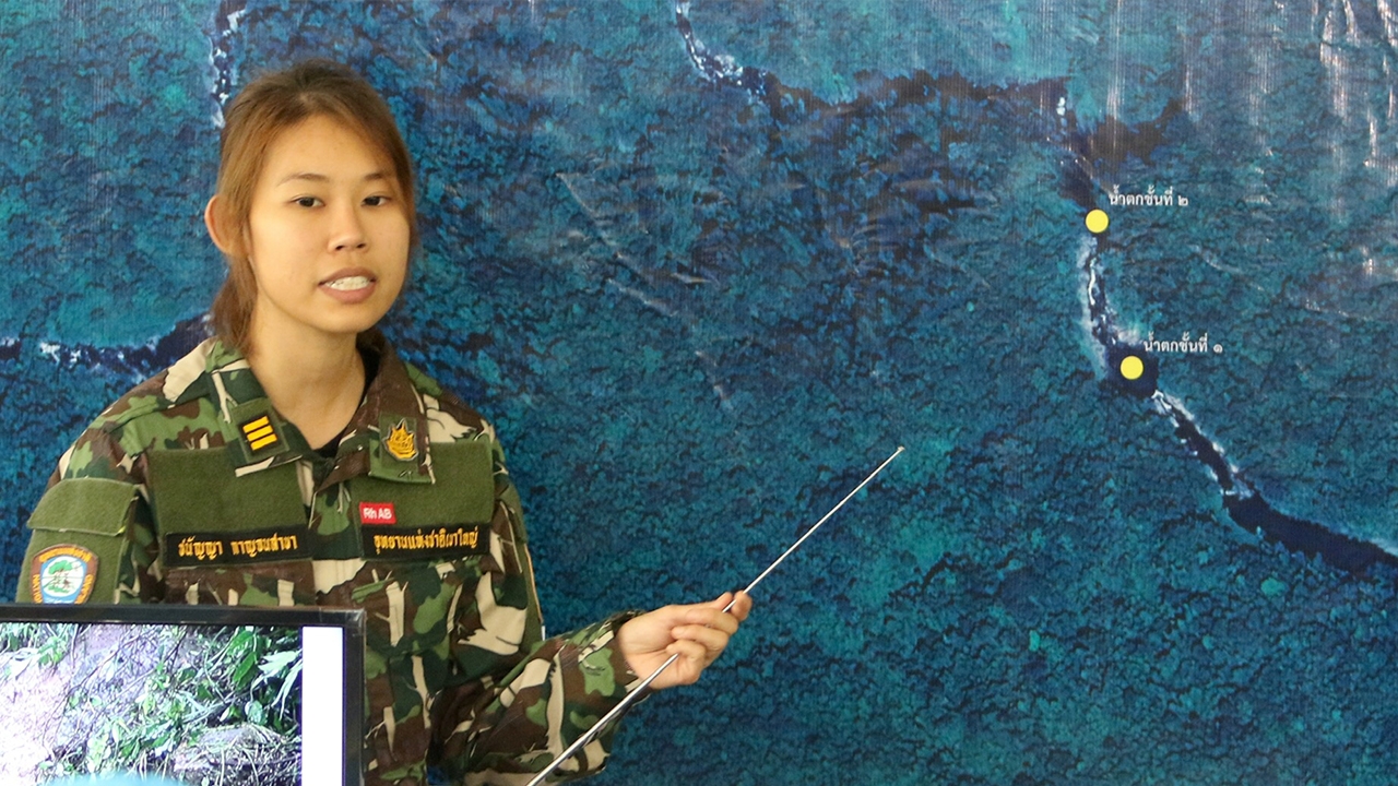 สัตวแพทย์ใช้โดรนบินให้มั่นใจช้าง 2 แม่ลูกปลอดภัย พบคุณแม่อารมณ์ดีขึ้น