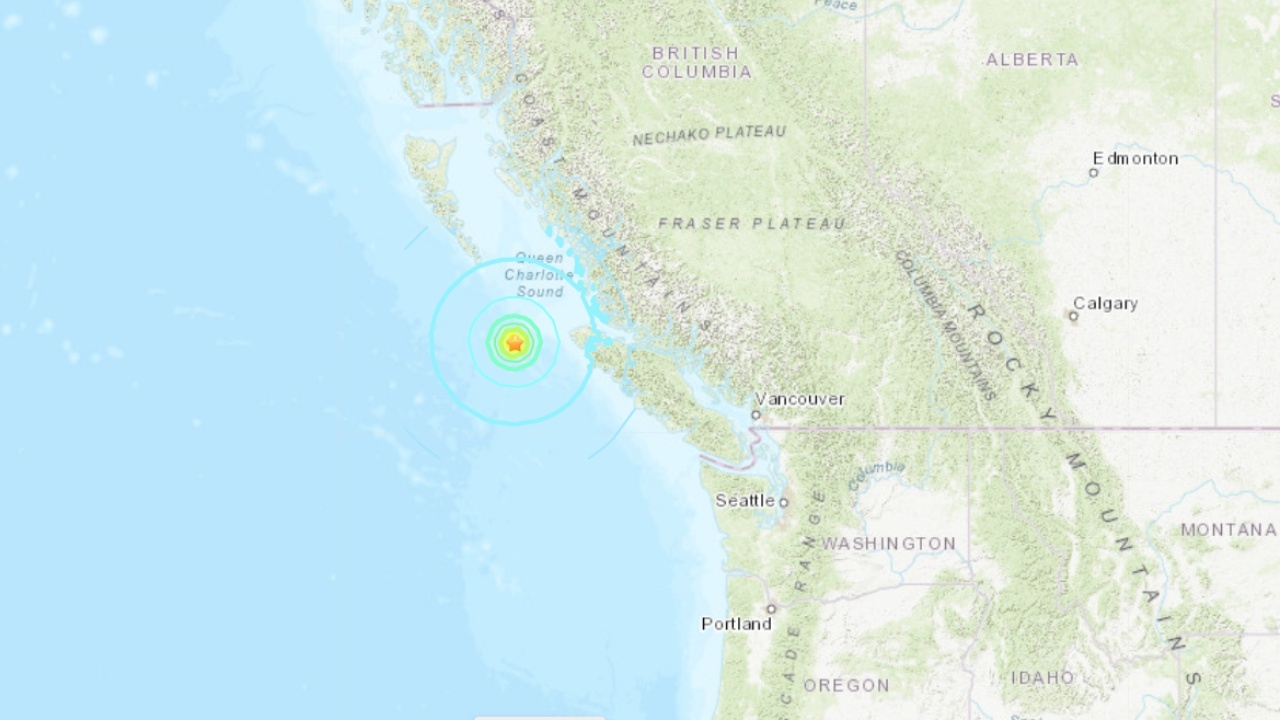 ระทึก แผ่นดินไหวขนาด 6.2 เขย่าแคนาดา ก่อนคริสต์มาส ลึกแค่ 1-5 กิโล