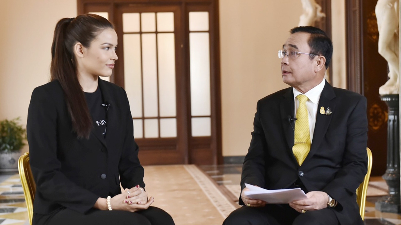 นายกฯ เปิดทำเนียบฯ ต้อนรับน้อง "ฟ้าใส" มิสยูนิเวิร์สไทยแลนด์ 2019  