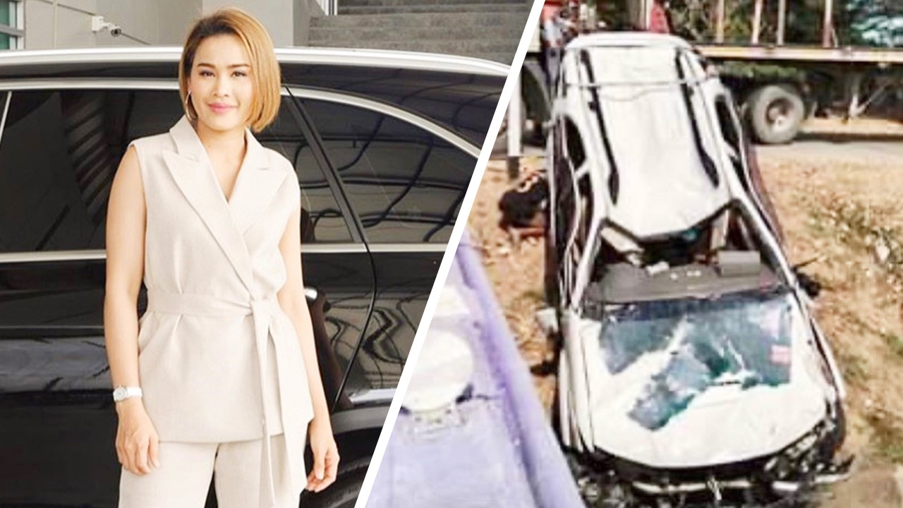 หนูเล็ก ช็อก หลังรู้ข่าวรถตกคลองที่เมืองกาญจน์คือพี่สะใภ้ หลานรอดคนเดียว