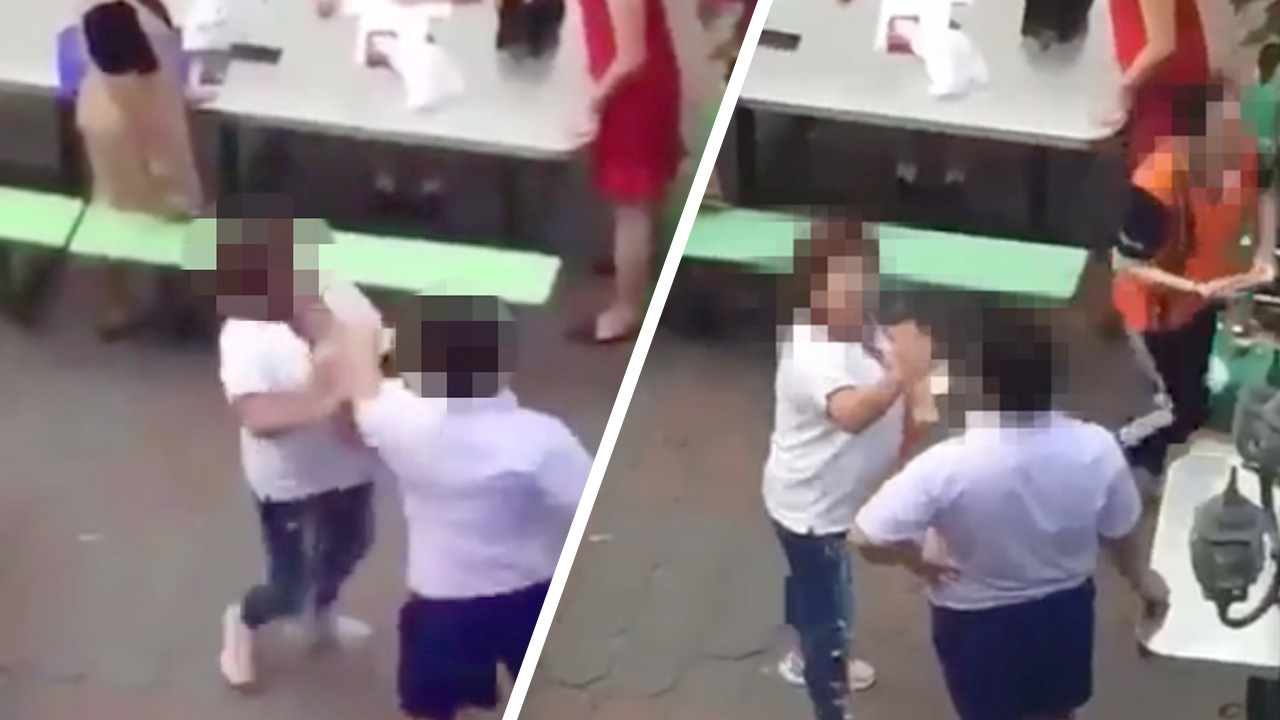 ร.ร.ดัง เผยเหตุการณ์ หลังอาม่าตบเด็ก ต้นเรื่องจากเด็กอนุบาล ลูกชายมาทั้งบ้าน