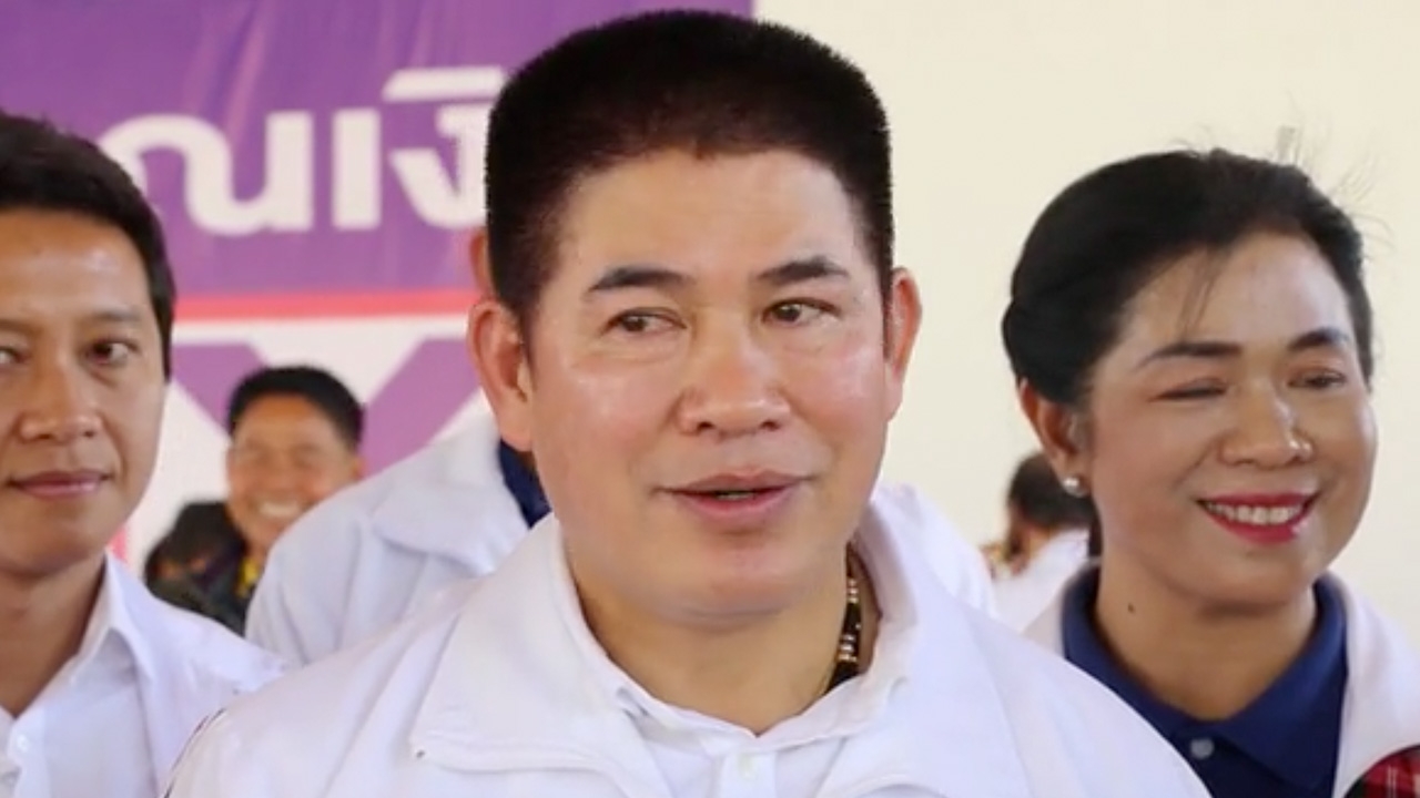 “ธรรมนัส” ลุยหาเสียงช่วย “สมศักดิ์” ชวนคนใช้สิทธิ์เลือกตั้งซ่อมขอนแก่น