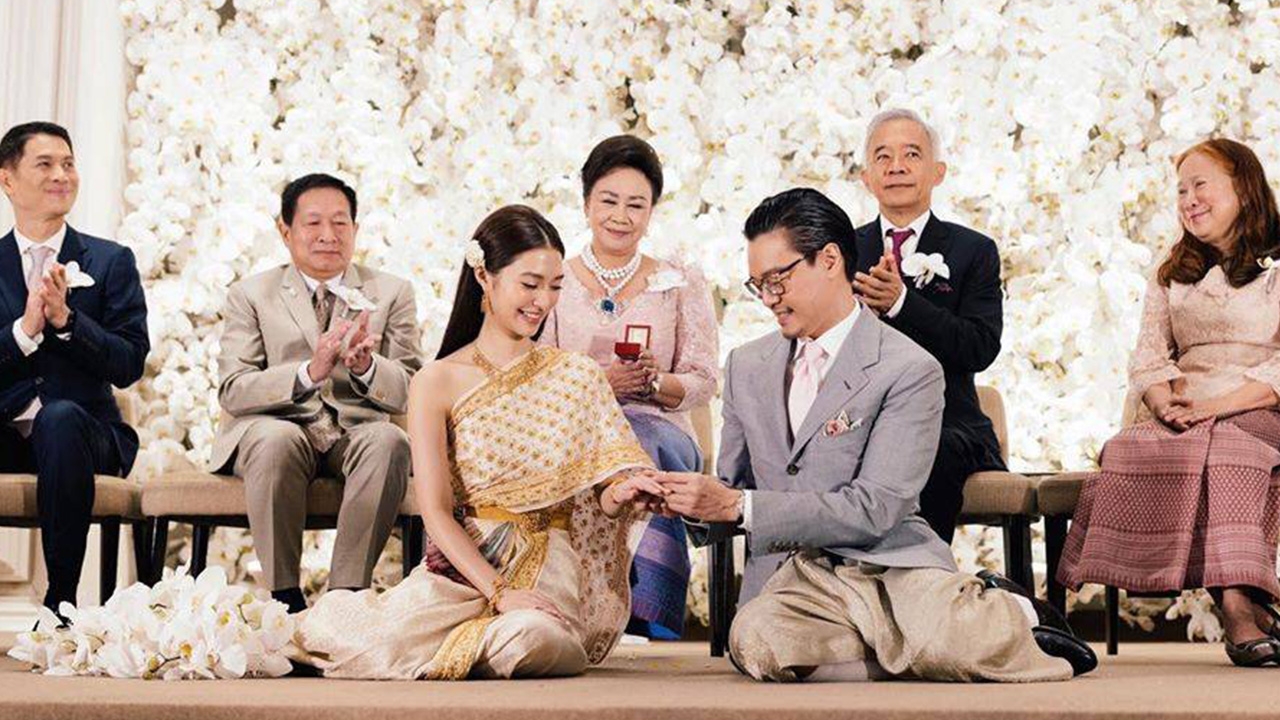 มิว นิษฐา โพสต์ซึ้งเผยความในใจครั้งแรก หลังเข้าพิธีหมั้น เซนต์ ธราภุช