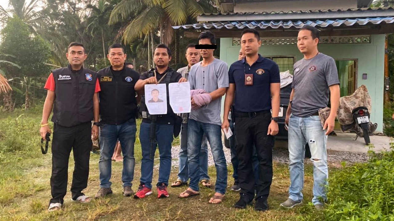 กองปราบจับมือยิงถล่ม กรรมการมัสยิดยะลา หลังหนีคดีนาน 4 ปี