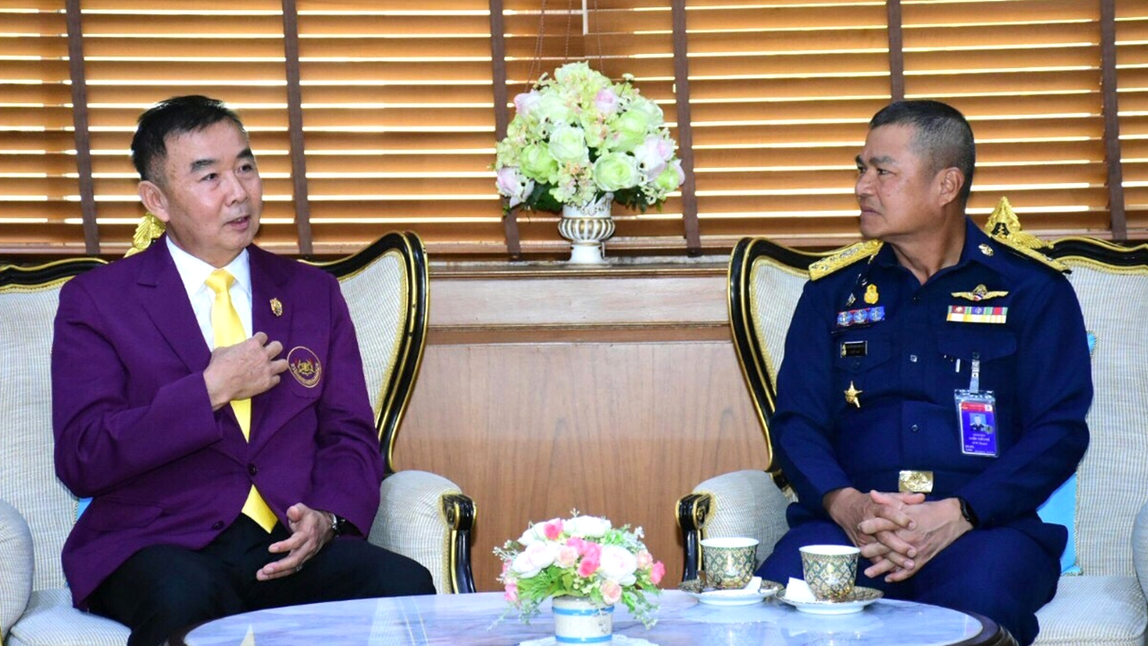 "บิ๊กเผือก" นำคณะพบ ผบ.ทอ. หารือการคัดนายทหารชั้นดี เป็นทหารต้นแบบ