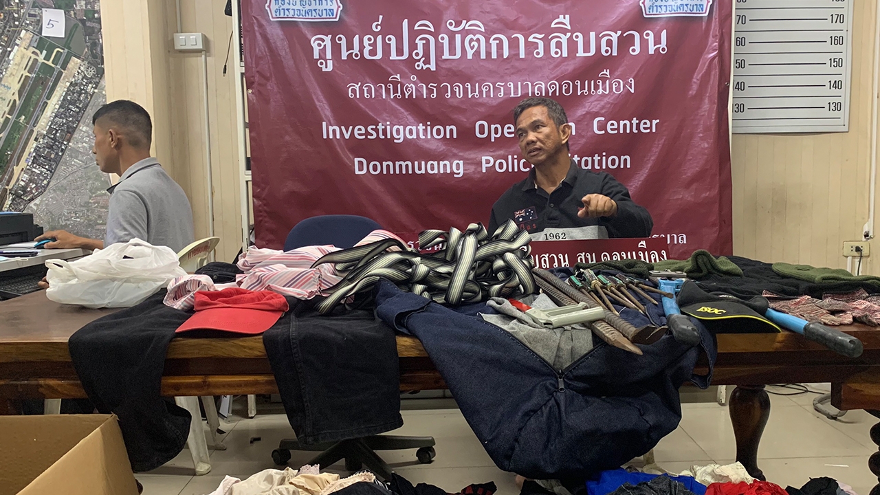 จับไอ้โรคจิตฉกกางเกงในสาวเมืองกรุง พาตำรวจค้นบ้านพักมีเป็นพันตัว