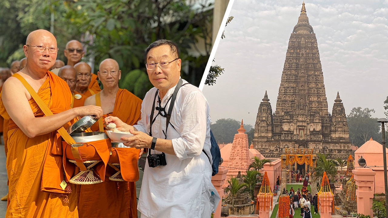 ตามรอยพระศาสดา!! ชีวิตนี้ไม่ตกนรก ถ้าได้บวช-แสวงบุญ ในแดนพุทธภูมิ