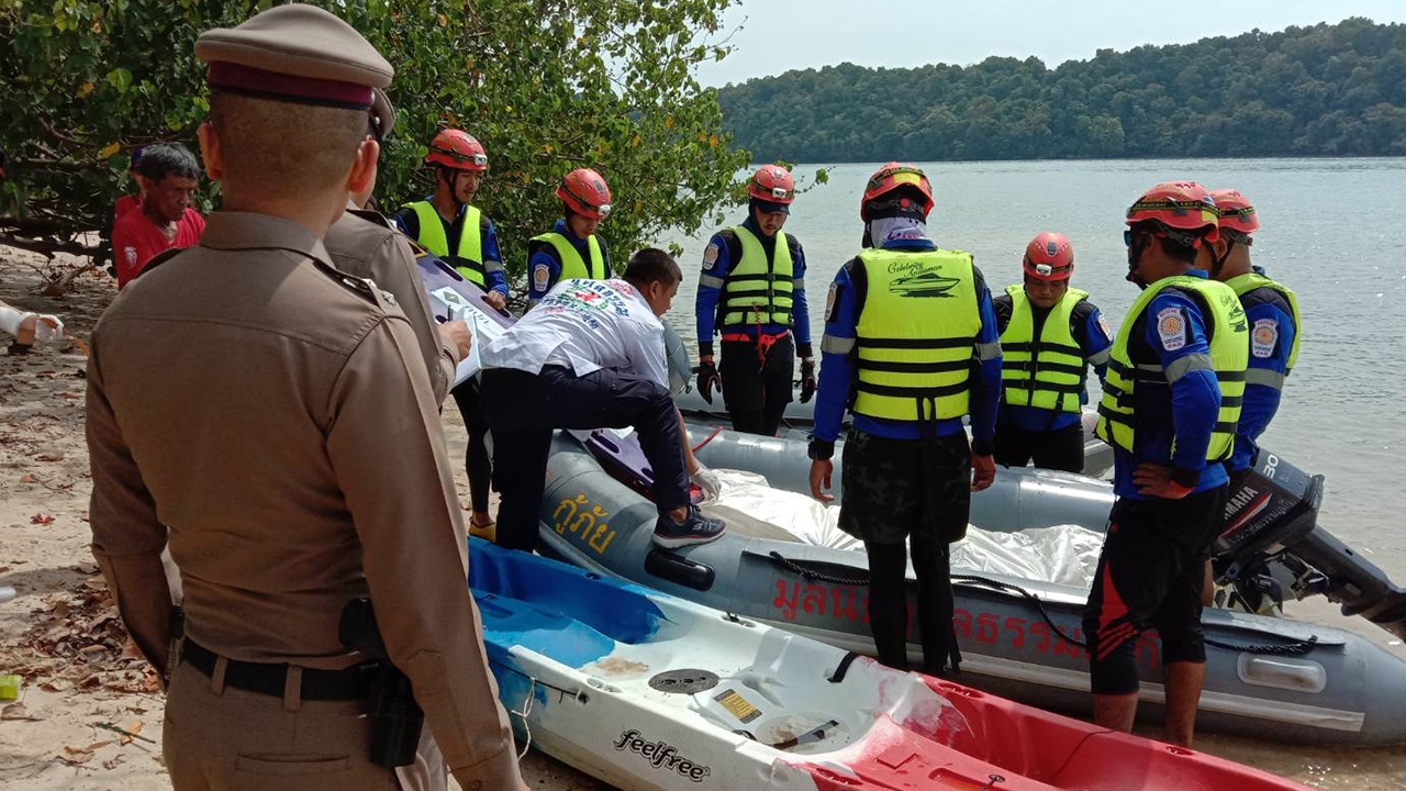 พบศพหนุ่มลอยอืดกลางทะเลภูเก็ต น้องสาวคาดพี่น้อยใจจึงคิดสั้น