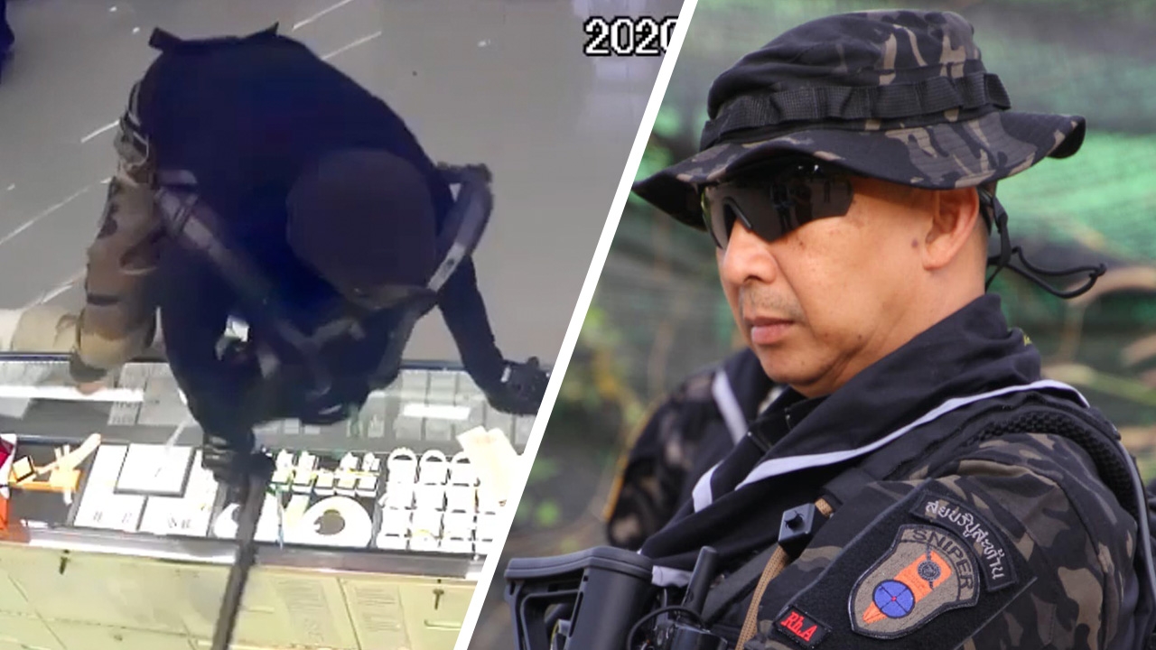 กว่า27ชม.ยังไร้วี่แววโจรปล้นร้านทอง รอง ผบช.ก.จัดทีมคอมมานโดไล่ล่า