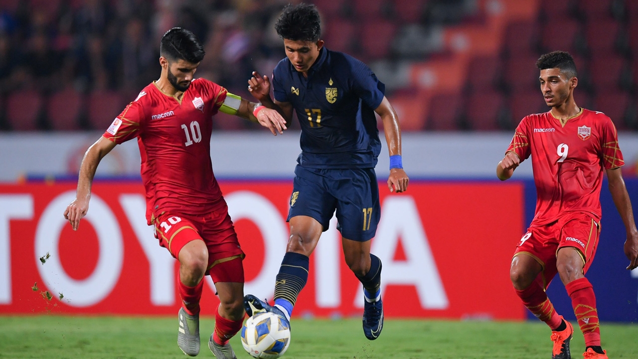 ทีมชาติไทย ฟอร์มโหดถล่ม บาห์เรน 5-0 ประเดิมชัยยู-23 เอเชีย