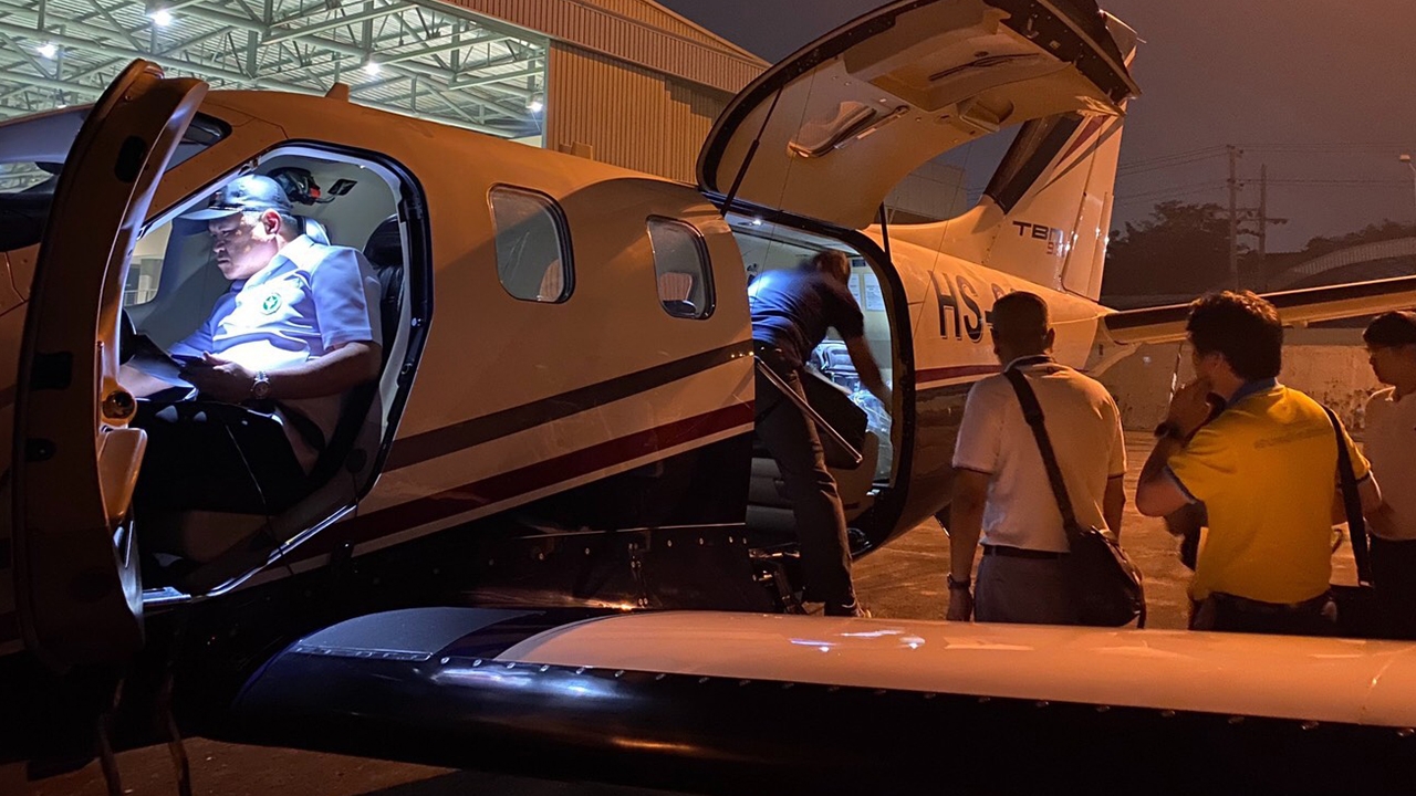 ภารกิจชีวิตรับปี 63 "อนุทิน" บินด่วนสุราษฎร์ฯ รับหัวใจ ต่อชีวิตผู้ป่วย