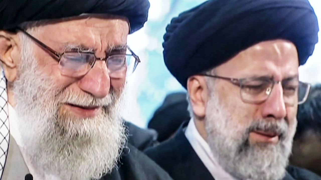 นาทีสุดอาลัย ผู้นำสูงสุดอิหร่านร่ำไห้ในพิธีศพ นายพลคาเซม โซไลมานี่ (คลิป)