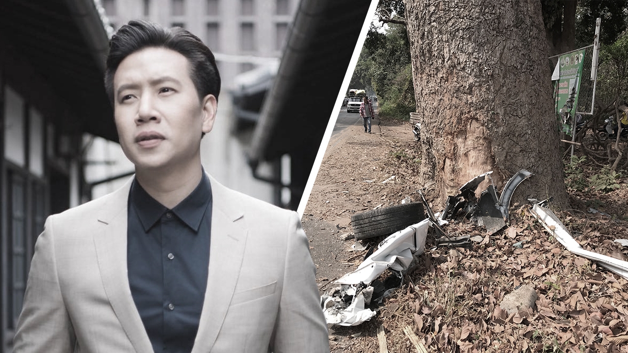 ผู้บริหารหนุ่มโชว์รูมแบรนด์ดัง ขับรถอัดต้นไม้ไฟลุกท่วม เสียชีวิตคาที่