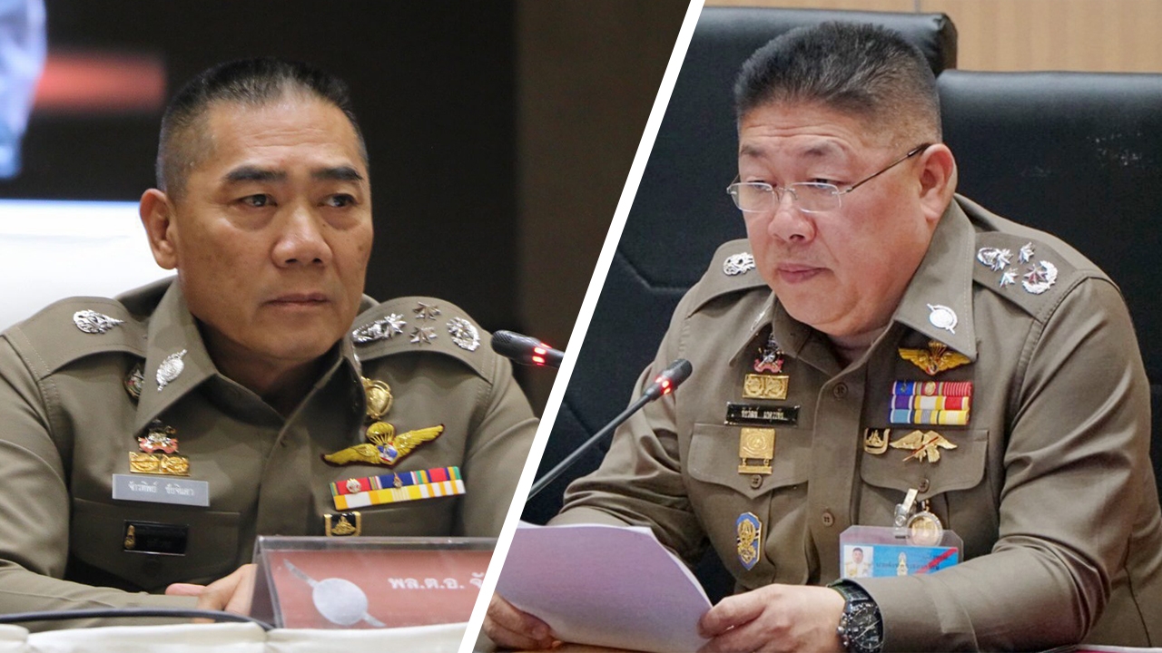 'บิ๊กแป๊ะ' เด้ง 'บิ๊กช้าง' เข้ากรุ ศปก.ตร. ให้ขาดจากหน้าที่เดิม