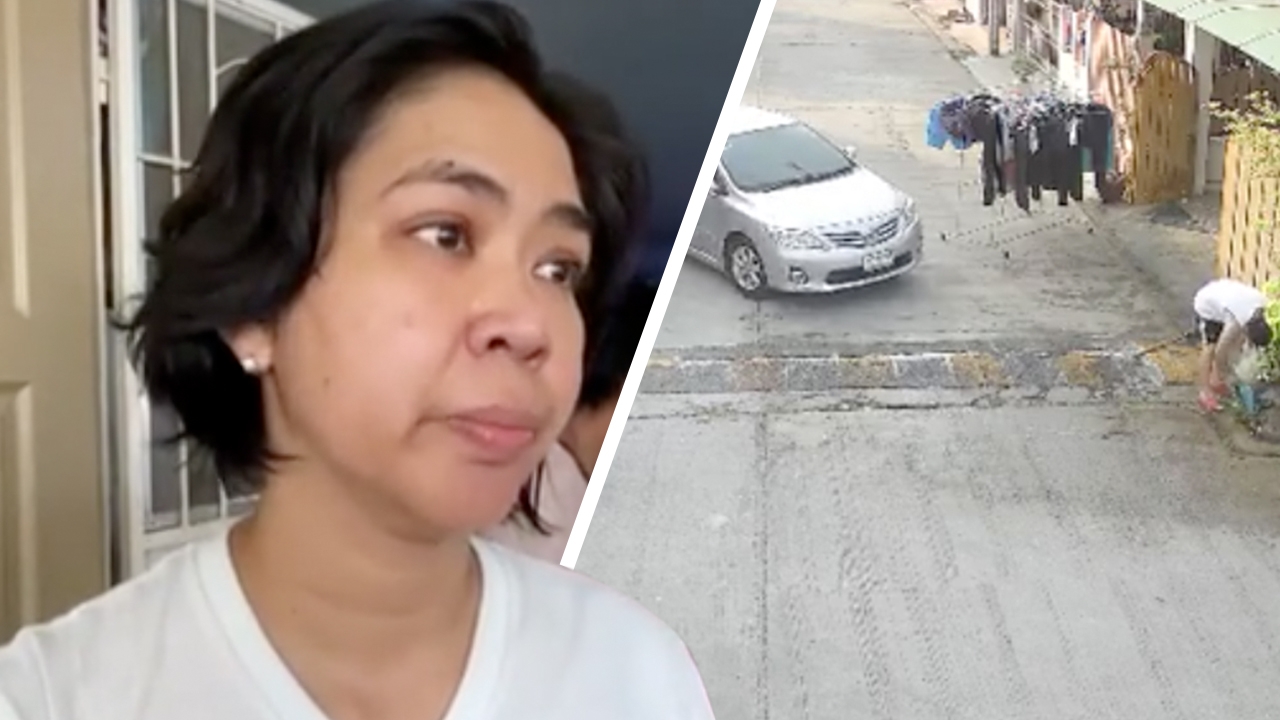 รู้ตัวชายอำมหิตขับรถพุ่งชนเพื่อนบ้าน เมียได้ยินเสียงแต่ไม่คิดว่าเป็นสามี