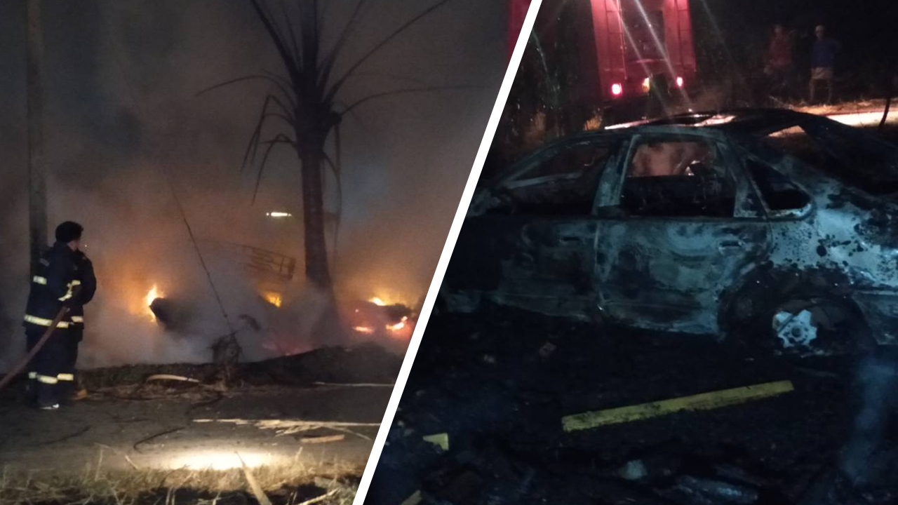 จุดไฟเผาไร่ ตัวไม่อยู่เฝ้า ลามไหม้รถ-กองไม้ ชาวบ้านวอด สูญกว่า 2 แสน