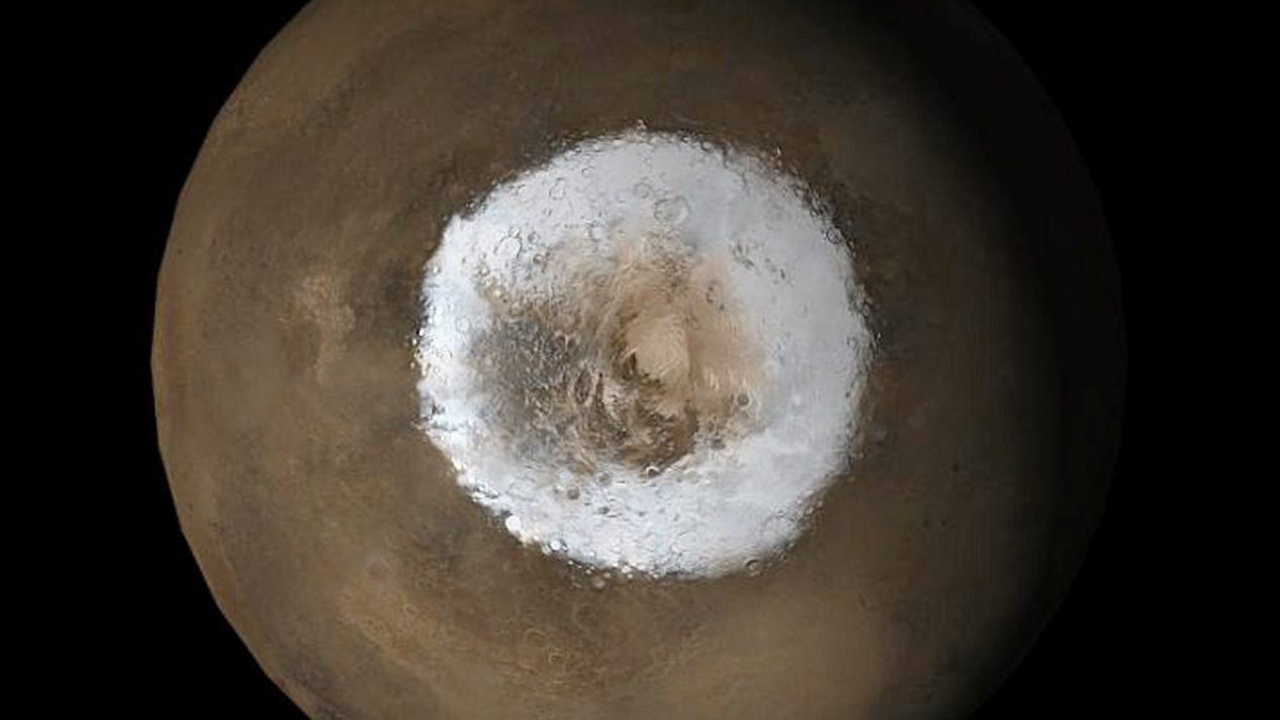 นักวิทย์อธิบายปริศนาที่ขั้วบนดาวอังคาร